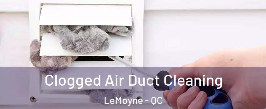  Clogged Air Duct Cleaning LeMoyne - QC
