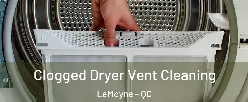  Clogged Dryer Vent Cleaning LeMoyne - QC