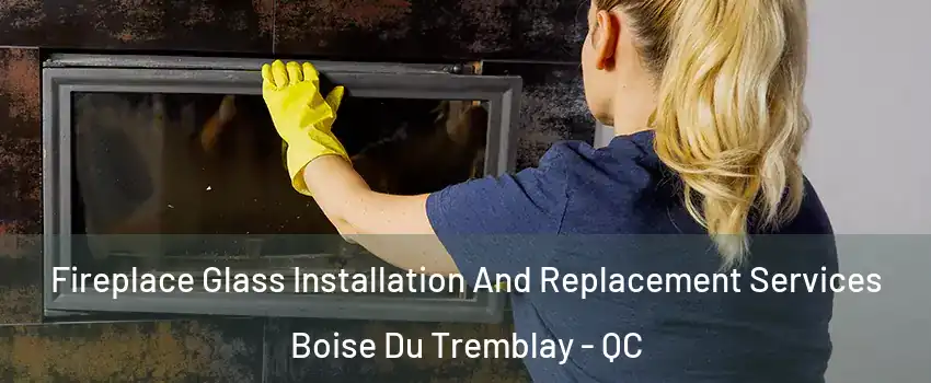  Fireplace Glass Installation And Replacement Services Boise Du Tremblay - QC