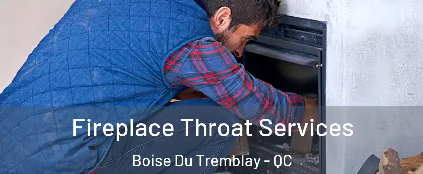  Fireplace Throat Services Boise Du Tremblay - QC