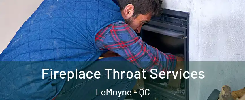  Fireplace Throat Services LeMoyne - QC