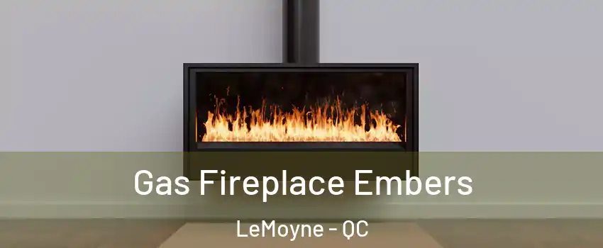  Gas Fireplace Embers LeMoyne - QC