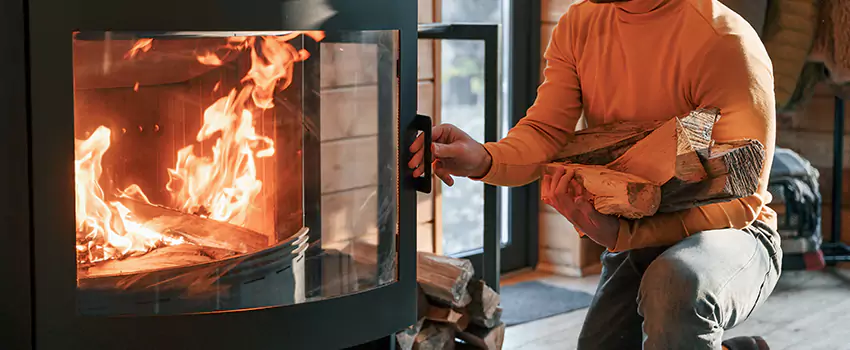Residential Fireplace Ceramic Glass Installation in Longueuil, QC