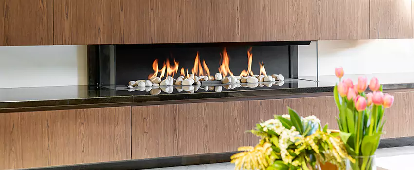 Outdoor Modern Fireplace Renovation Services in Longueuil, QC