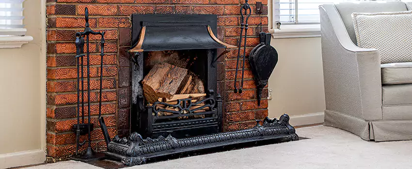 Vintage-style Fireplace Redesign in Longueuil, Quebec