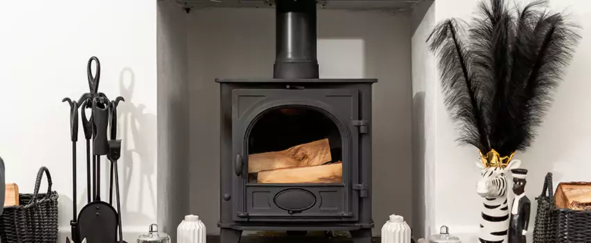 Thelin Hearth Products Providence Pellet Insert Fireplace Installation in Longueuil, QC