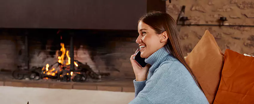Dimplex Built-In Electric Fireplace Installation in Longueuil, QC