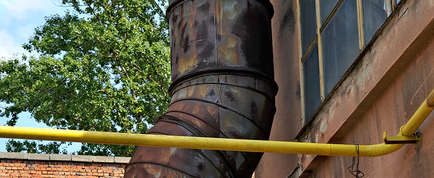 Lightning Protection Installation System for Industrial Chimneys in Longueuil, Quebec