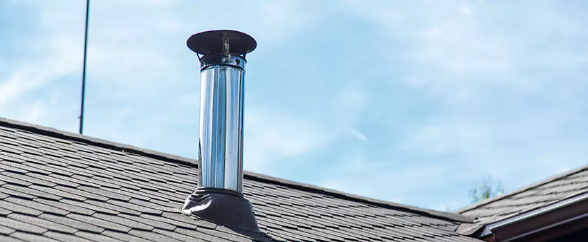 Outdoor Metal Chimney Installation in Longueuil, Quebec