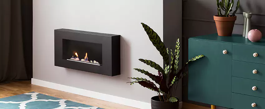 Ortal Island Fireplace Installation in Parc-Michel-Chartrand, Quebec