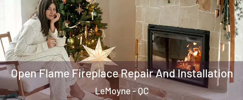  Open Flame Fireplace Repair And Installation LeMoyne - QC